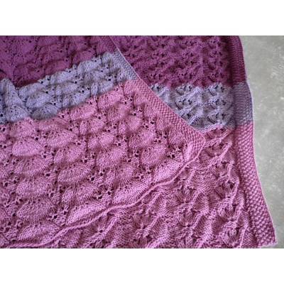 Strickanleitung Babydecke "Bunt ist meine Welt"