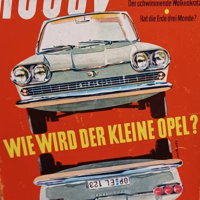 Hobby   Nr. 6     28.2. 1962   -  Wie wird der kleine Opel ?