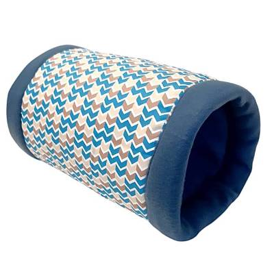 Kuschelrolle für Meerschweinchen blau