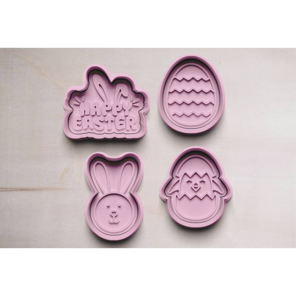 Ostern II Keksausstecher | Ausstecher | Cookie Cutters | Ausstechform | Fee Motive für Ausstechformen