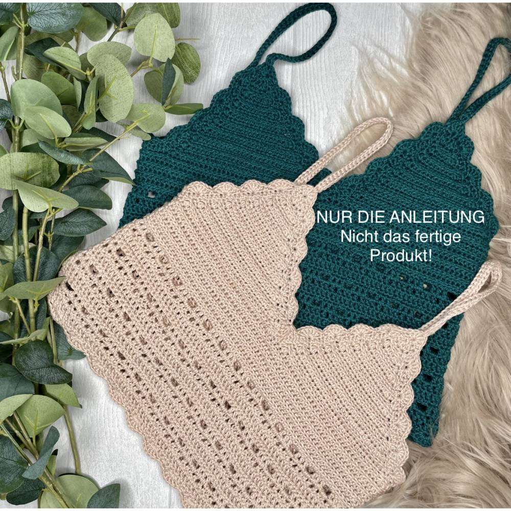 Häkelanleitung Top Boho Summer - NUR DIE ANLEITUNG / Deutsch Bild 2