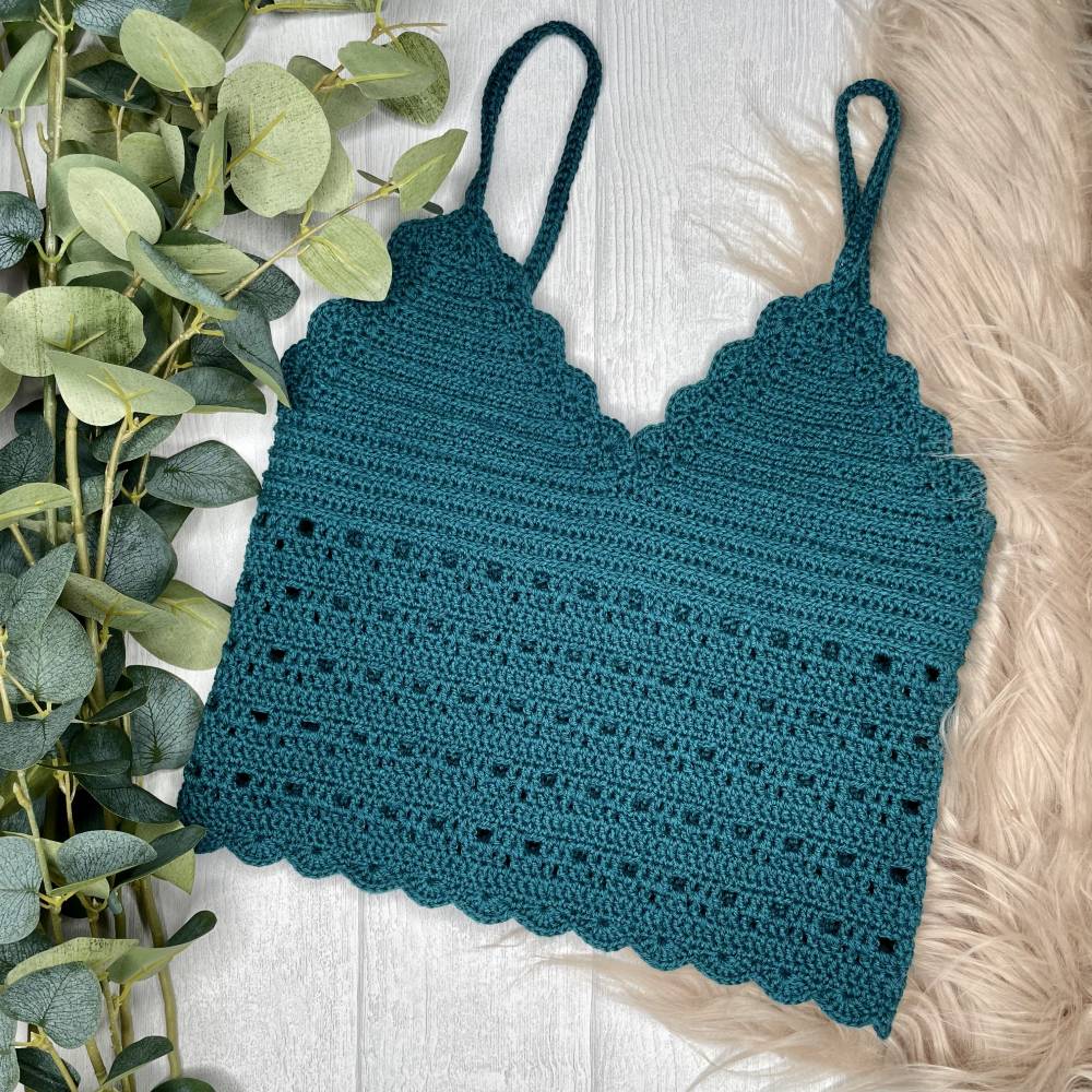 Häkelanleitung Top Boho Summer - NUR DIE ANLEITUNG / Deutsch Bild 4