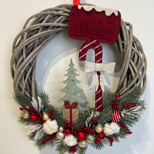 Weihnachtlicher Türkranz Weihnachtskranz