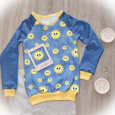 Langarmshirt; Kinderpullover mit langen Ärmeln 