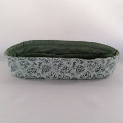 Brillenablage, Schlüsselablage aus Stoff 100% Baumwolle