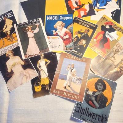 Vintage Paper Bundle - Werbung anno 1900 - No. 1