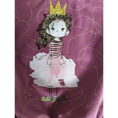 Mädchen-Sweatshirt " Prinzessin" Gr.104