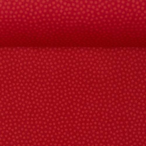 Baumwollwebware - unregelmäßige Punkte - rot - Ton in Ton - 11,00 EUR/m - 100% Baumwolle - Dotty - Swafing
