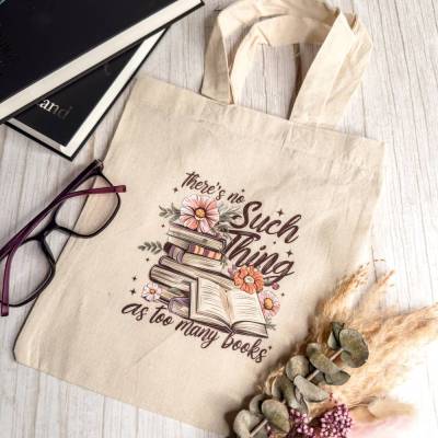 Buchtasche aus Baumwolle – Perfekter Schutz für Bücher unterwegs