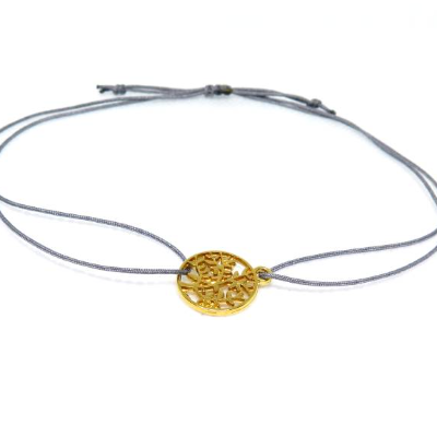 Armband goldfarben Freundschaftsarmband Farbwahl 25 Farben