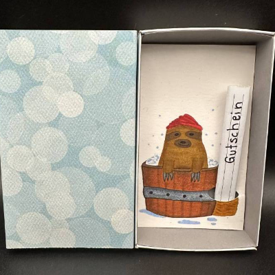 Gutschein für Wellness Geschenkbox