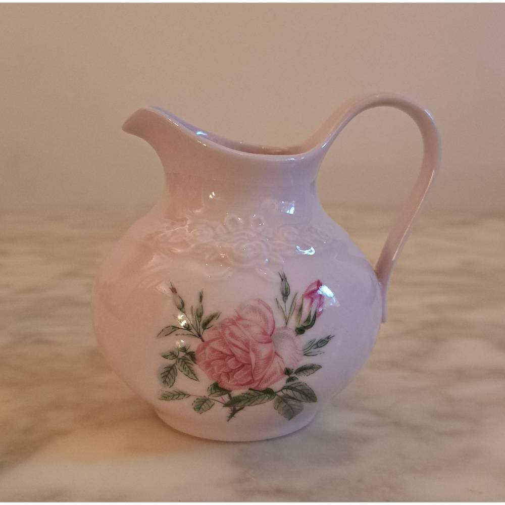 Hutschenreuther *** Porcelaine rose *** Milchkännchen ***