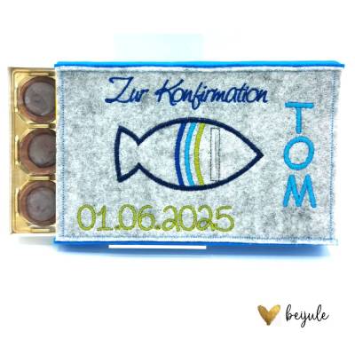 Hülle für Haselnusspralinen