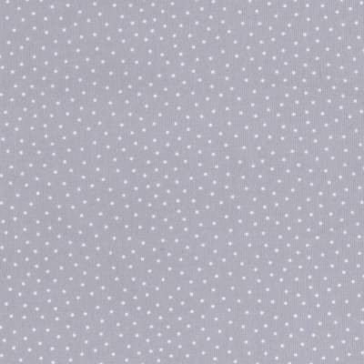 Westfalenstoffe Cord grau weiße Punkte 100% Baumwolle Webware Druckstoff 25cm x 150cm