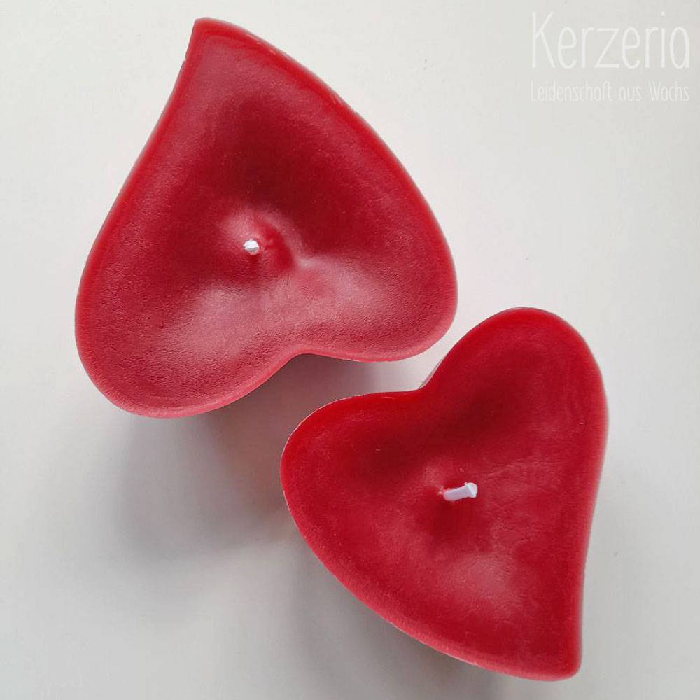 2 Schwimmende Herzen zum Valentinstag und Hochzeit Bild 2