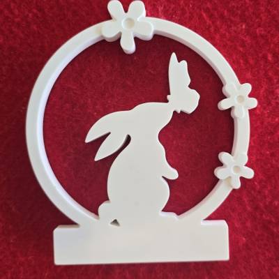 Einschieber für Teelichthalter - Osterhase - Osterdekoration
