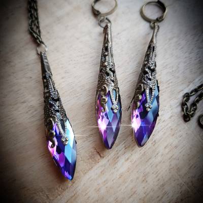 Orientalischer Schmuck, Mittelalter Schmuck Elbenschmuck Arwens Abendstern Feenkette