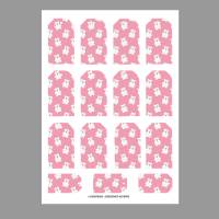 Geschenkanhänger rosa Bärchen, 15 St. in 2 Größen zum ausdrucken und ausschneiden A4