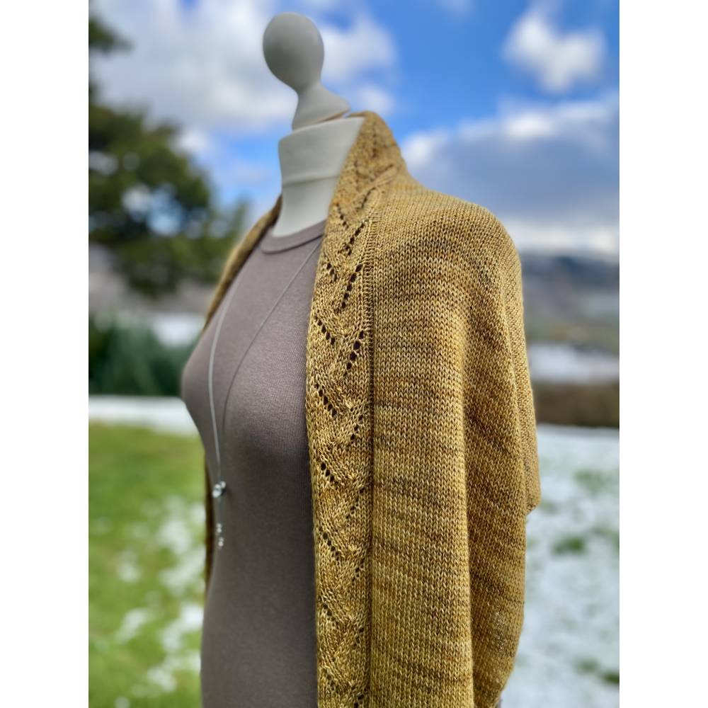 Strickanleitung Lizas Tuch Shifting Strands Bild 6