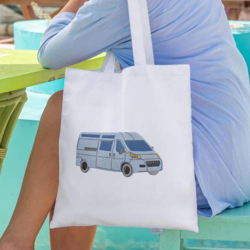 Stickdatei Camper Van 10x10 13x18 14x20 15x15  20x20