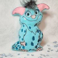 Stickdatei Kuschelkissen Monsterchen13x18