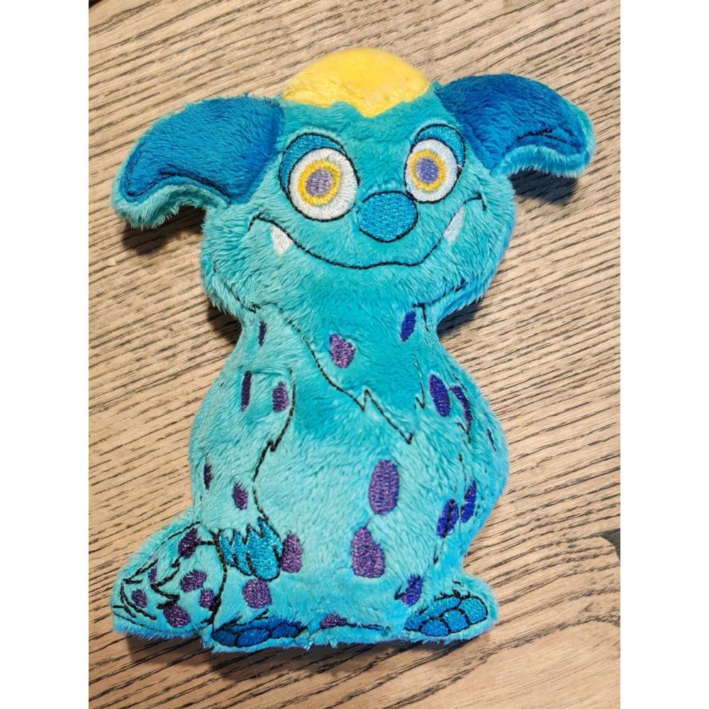 Stickdatei Kuschelkissen Monsterchen13x18 Bild 3