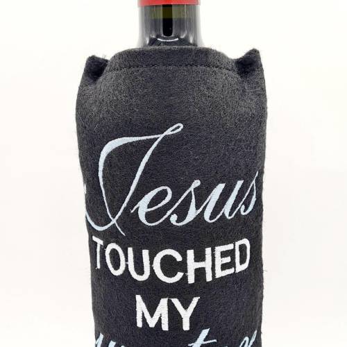Stickdatei Weinmanschette Jesus ITH