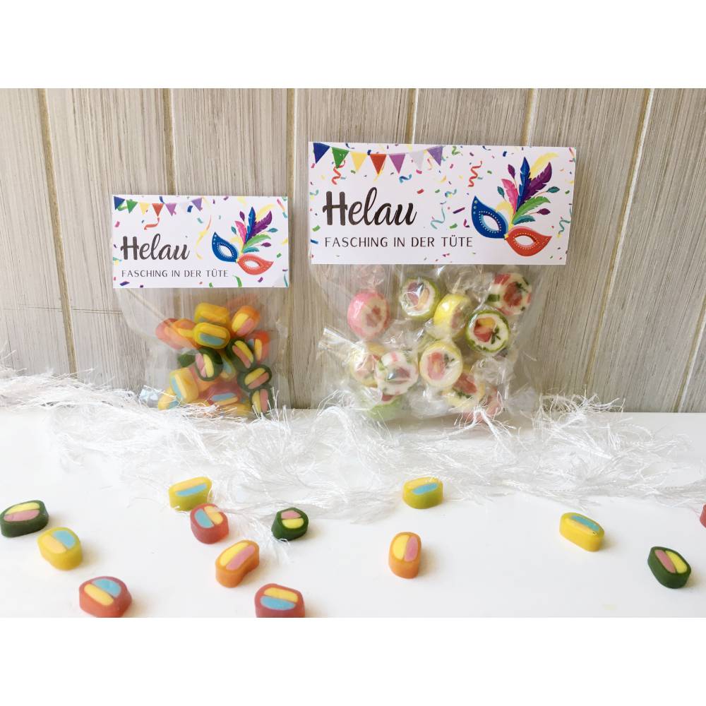 PDF-Datei Tütenklappe Fasching - Karneval - Tischdeko - zum Ausdrucken - Mitbringsel - Gastgeschenk - Faschingsdeko Bild 9