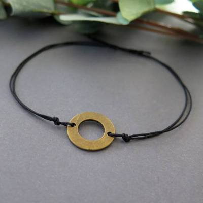 Armband Ring Freundschaftsarmband Farbwahl 25 Farben