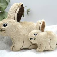 Stickdatei Hase ITH Kuscheltier in mehreren Größen