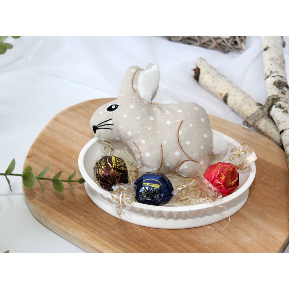 Stickdatei Hase ITH Kuscheltier in mehreren Größen Bild 8