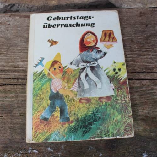 Bilderbuch "Geburtstagsüberraschung" VEB Postreiter Verlag Halle 1980 DDR