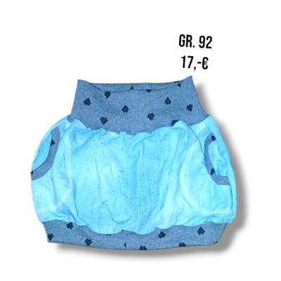 Ballonrock mit Taschen Jeansjersey Gr. 92