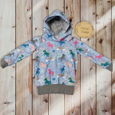 Hoodie/ Gr. 98/ Pullover/ Einhorn 