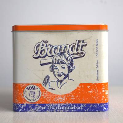 Jubiläumsdose Brandt Zwieback 100 Jahre limiterte Edition