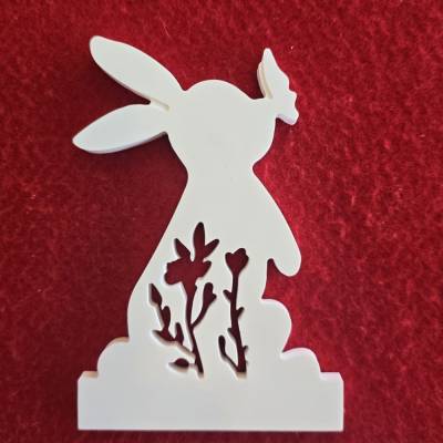 Einschieber für Teelichthalter - Osterhase - Osterdekoration