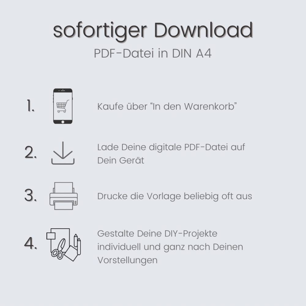 Tütenklappen PDF Datei A4 Osterhase "Ostern in der Tüte" inkl. Geschenkanhänger | Druckvorlage Download zum Ausdruck Bild 3