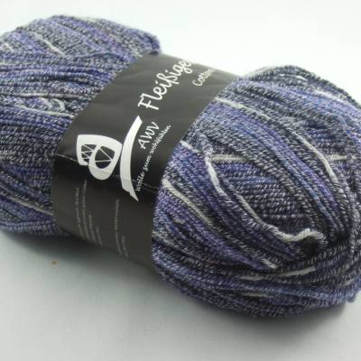 4-fach Sockenwolle mit Baumwollanteil Fleißiges Lieschen Cotton Stretch von AWV