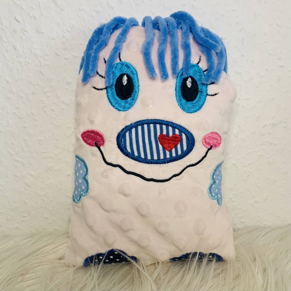 Stickdatei Schnobbel Monster Happy ITH Set – Kuscheltier selber sticken – Sofort Download Bild 3