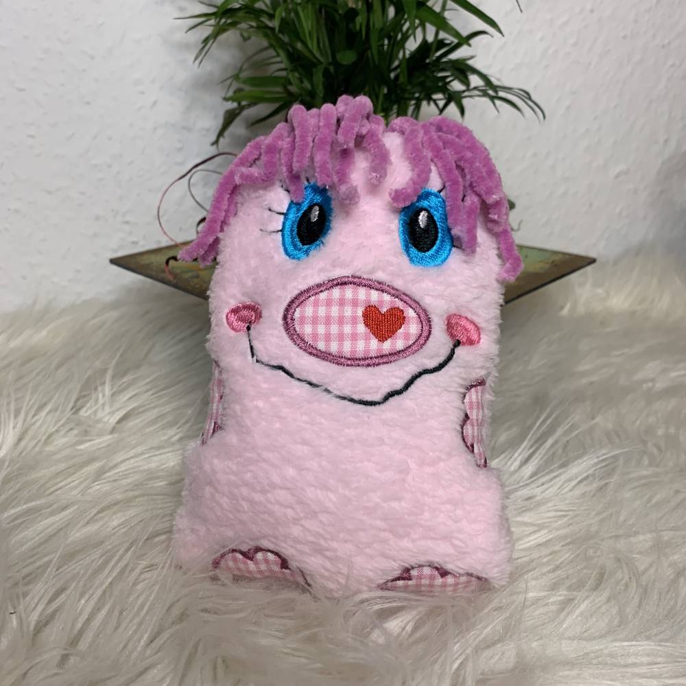 Stickdatei Schnobbel Monster Happy ITH Set – Kuscheltier selber sticken – Sofort Download Bild 4