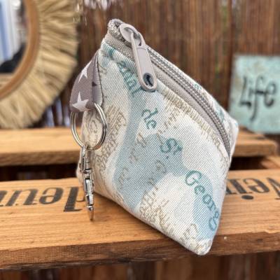 Kleines Kramtäschchen Schnullertasche Dreieckstäschchen