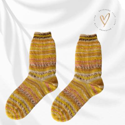 Socken handgestrickt für Gr. 42/43