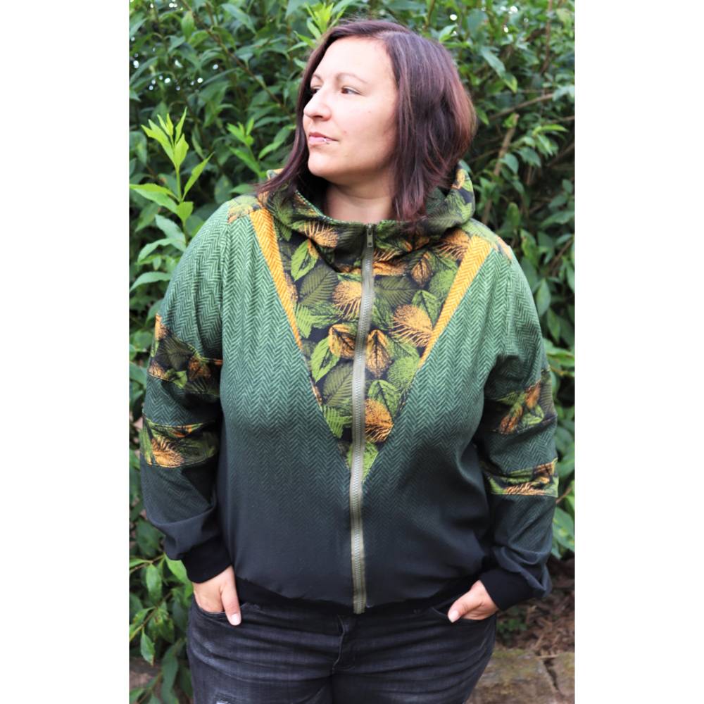 Liv Sweatjacke – Größen 32-48 | Innovatives Design & Vielseitigkeit | Perfekt für individuelle Looks und Alltagskomfort Bild 6