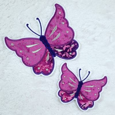 Schmetterling Applikation, Aufnäher