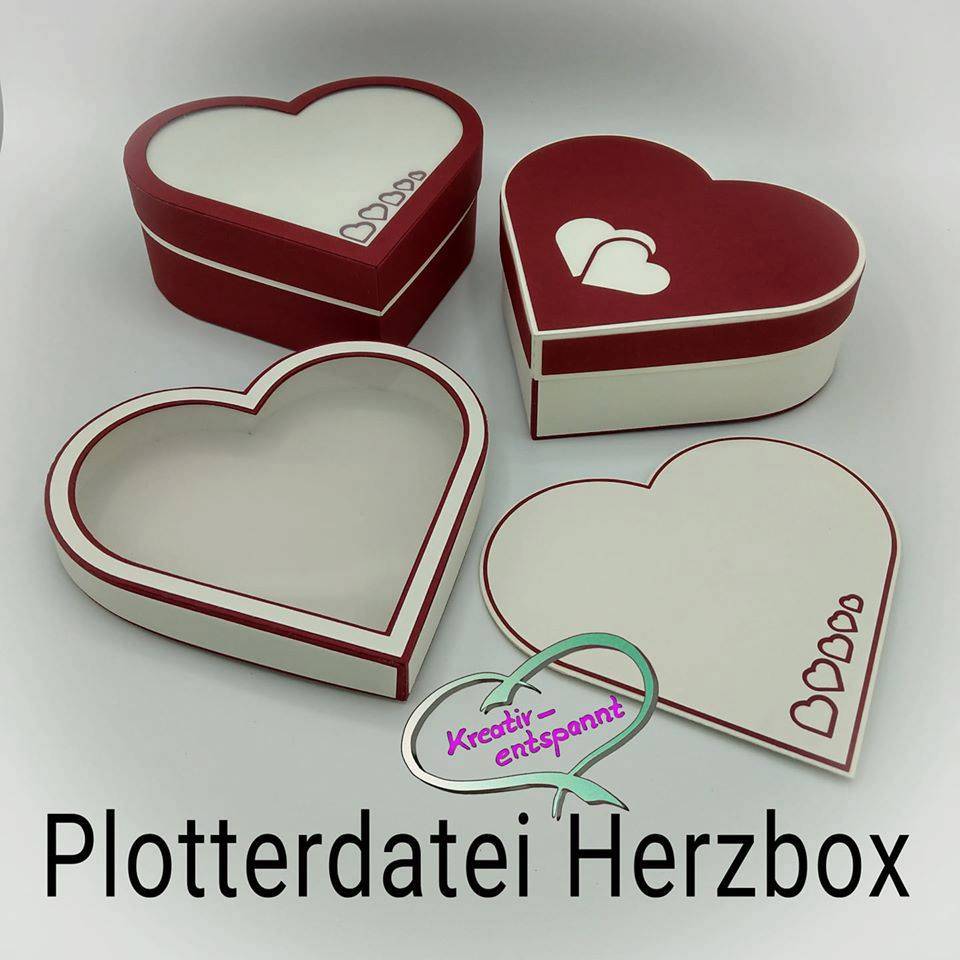 Plotterdatei Herzbox Bild 1