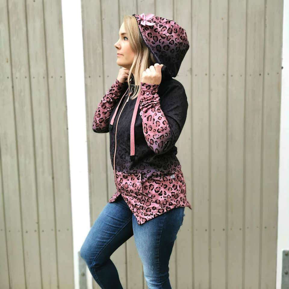 Jacke Layana – PDF-Schnittmuster Gr. 32-54 | Stylische Damenjacke mit Kapuze oder K inkl. Ebenen, Beamer und Plottdatei Bild 2