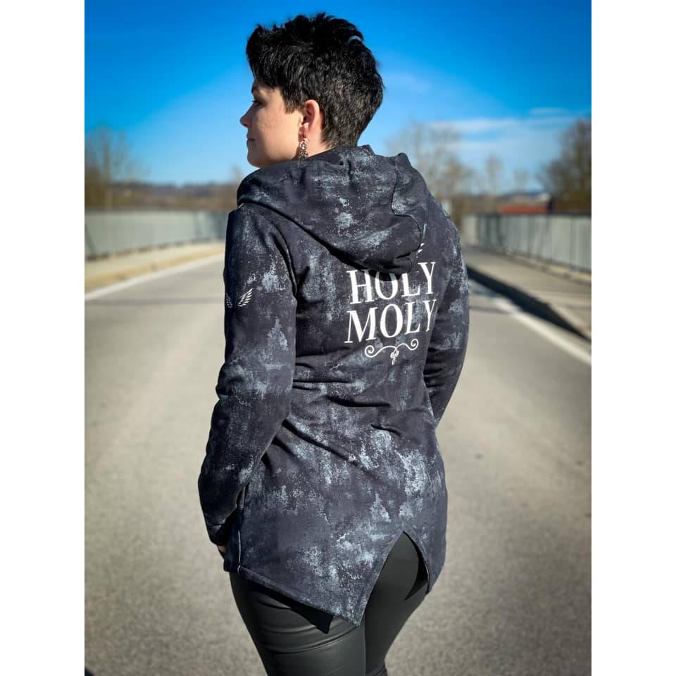 Jacke Layana – PDF-Schnittmuster Gr. 32-54 | Stylische Damenjacke mit Kapuze oder K inkl. Ebenen, Beamer und Plottdatei Bild 5