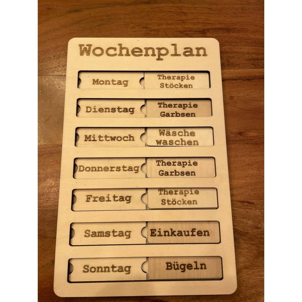 *Aufgabenlisten* Laserdatei (auch für Plotter) Bild 5