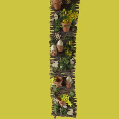 Frühlingshafte Osterdekoration für Wand oder Tür