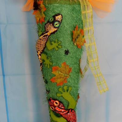 Schultüte Gecko Dschungel  Zuckertüte
